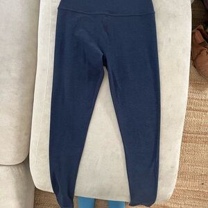 Beyond Yoga Navy space dye Leggings